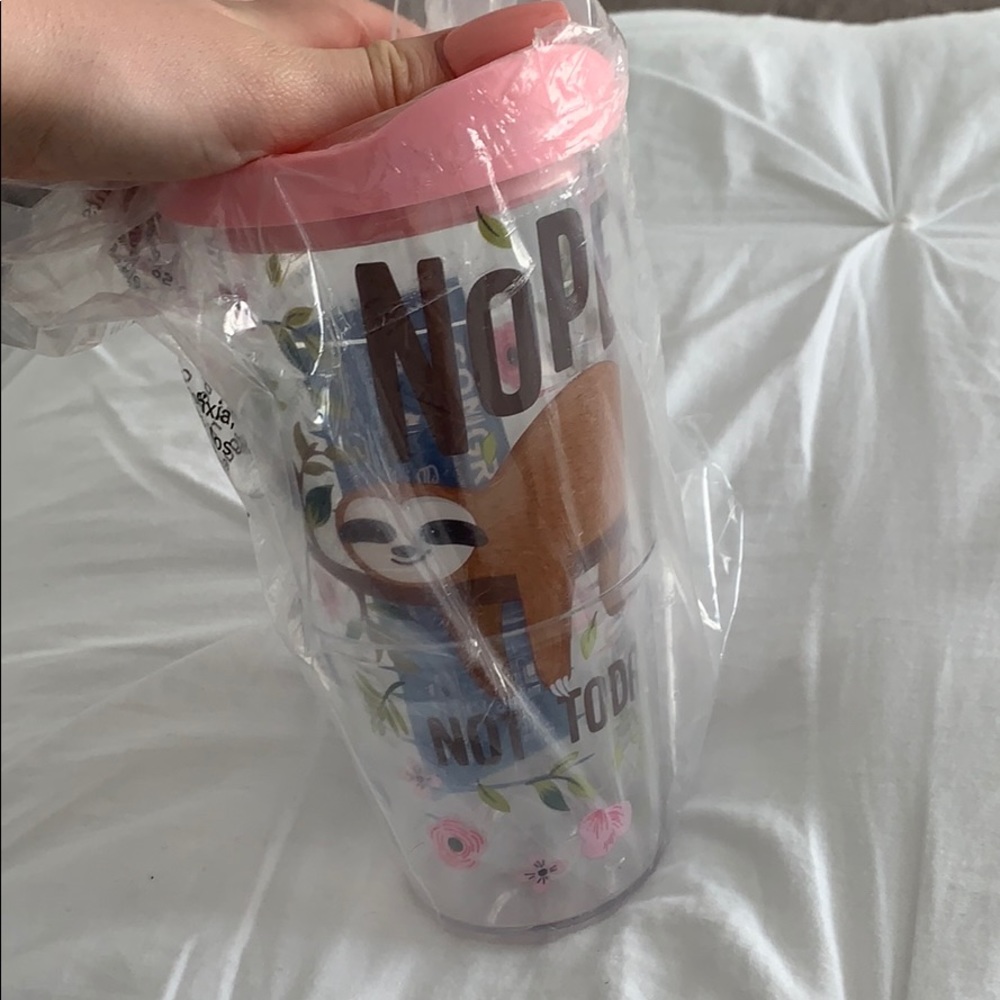 Brand new tervis tumbler sloth cup